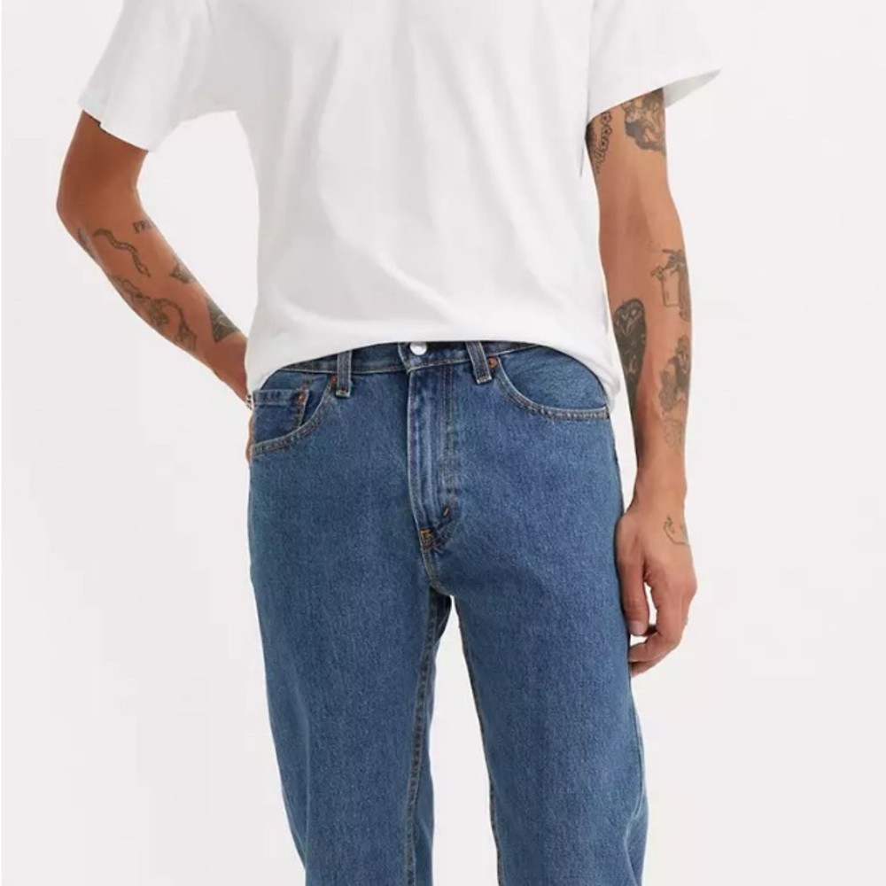 Levi's Blue Straight Jeans Classic Style